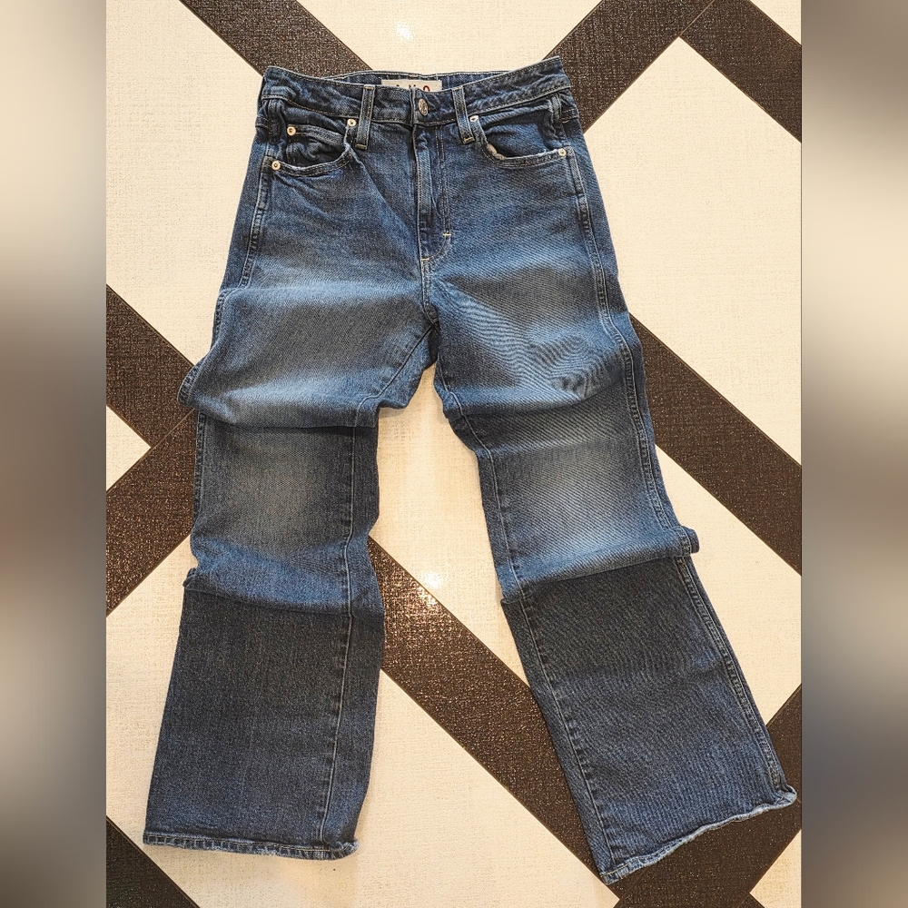AMO High Rise Boot Cut Jeans Size 27